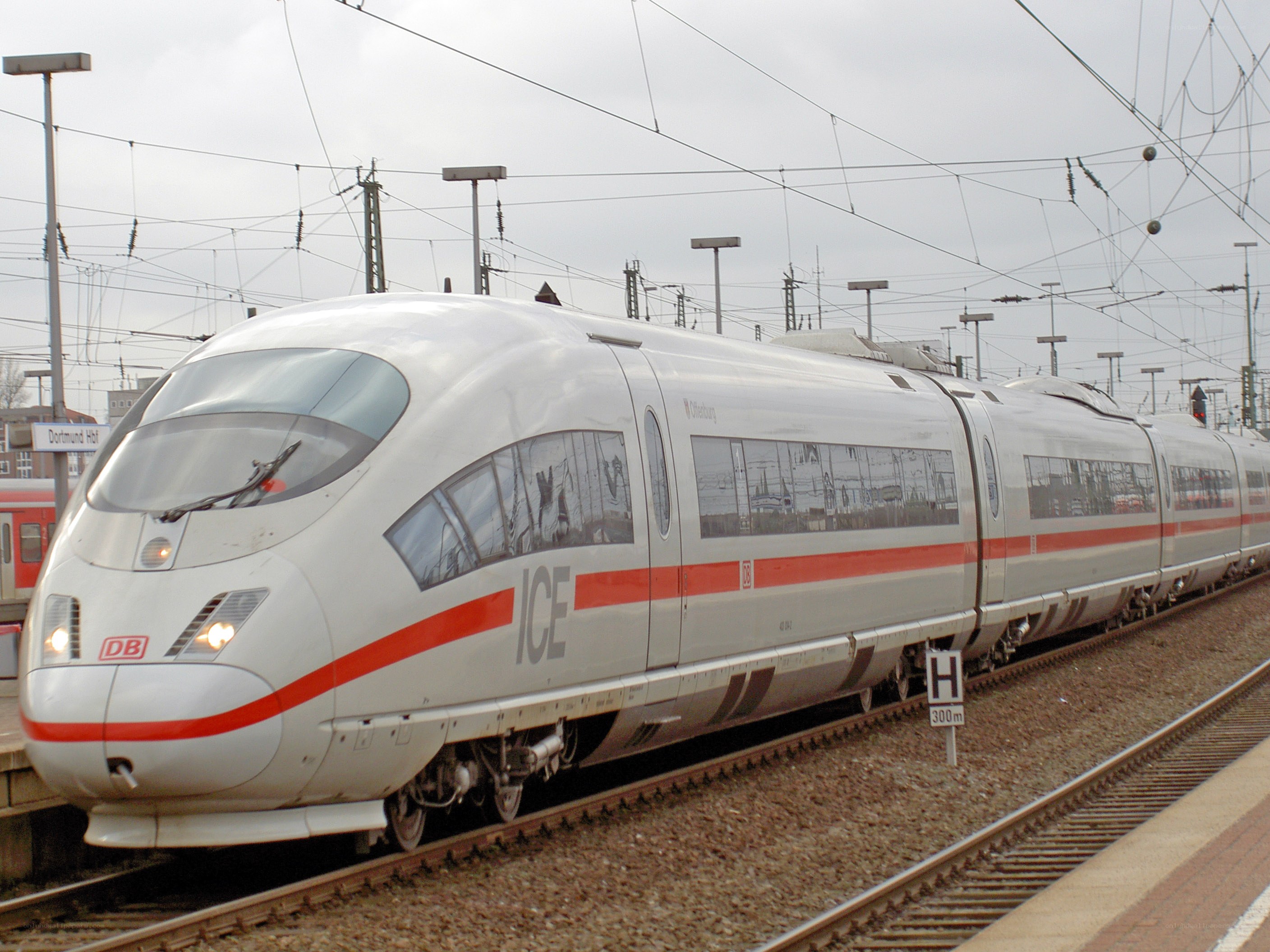 ICE high-speed train at station
