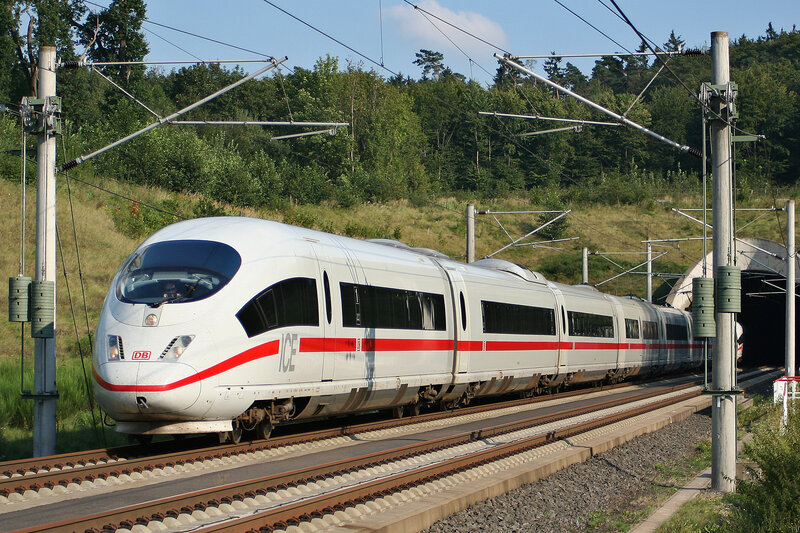 ICE high-speed train in Germany