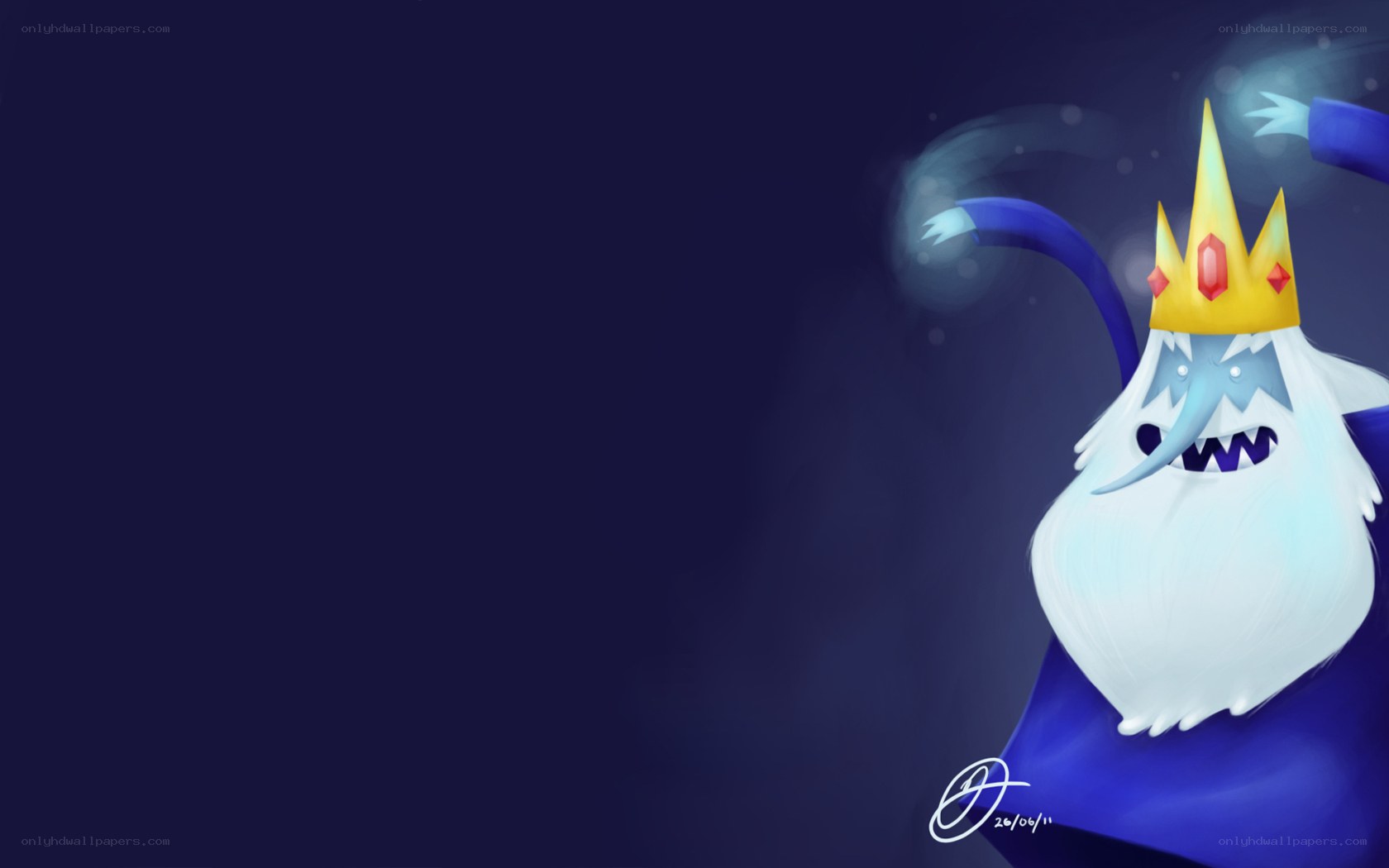Ice King from Adventure Time