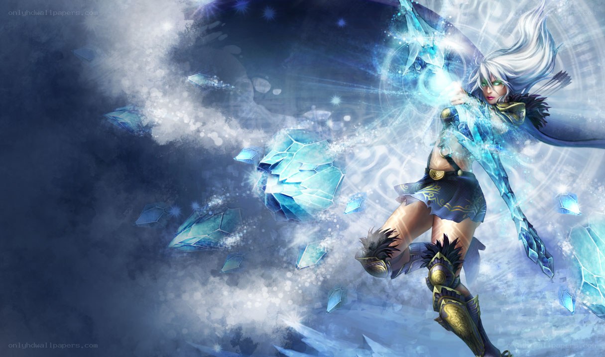 ice mage in battle