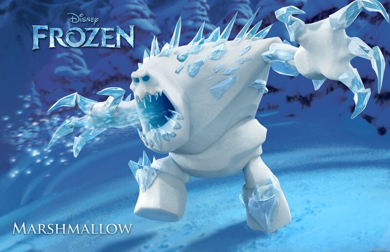 Ice Monster Creature — Blue