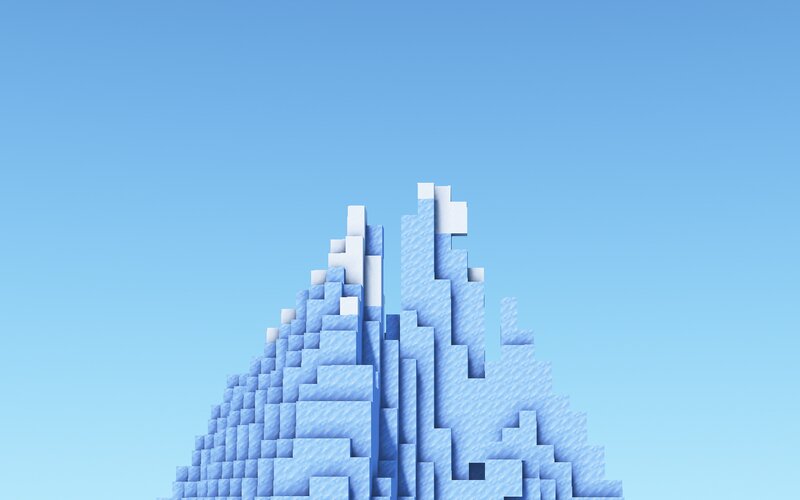 Ice Mountain Structure