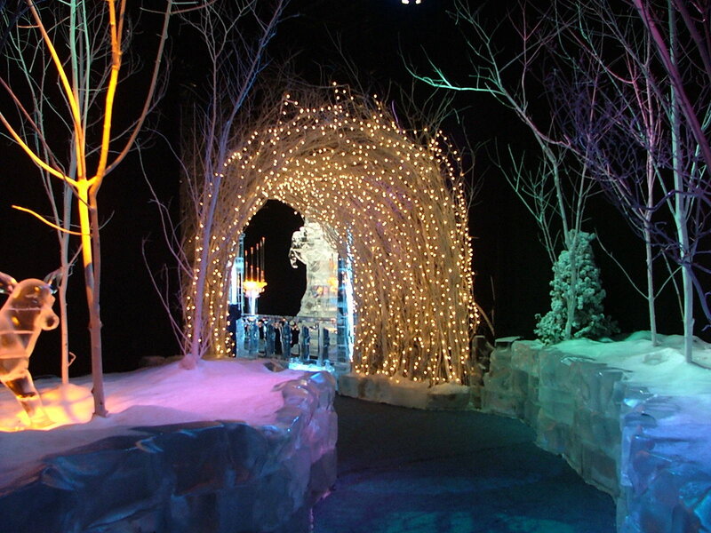 Ice Sculpture Arch