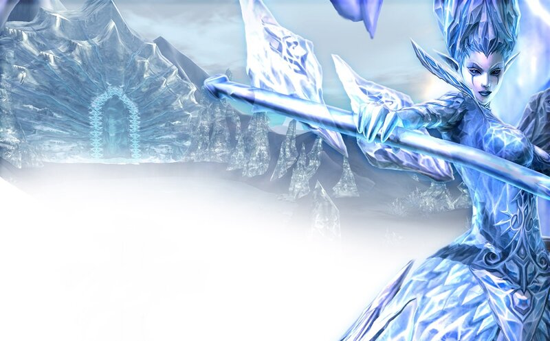 Ice-themed Warrior