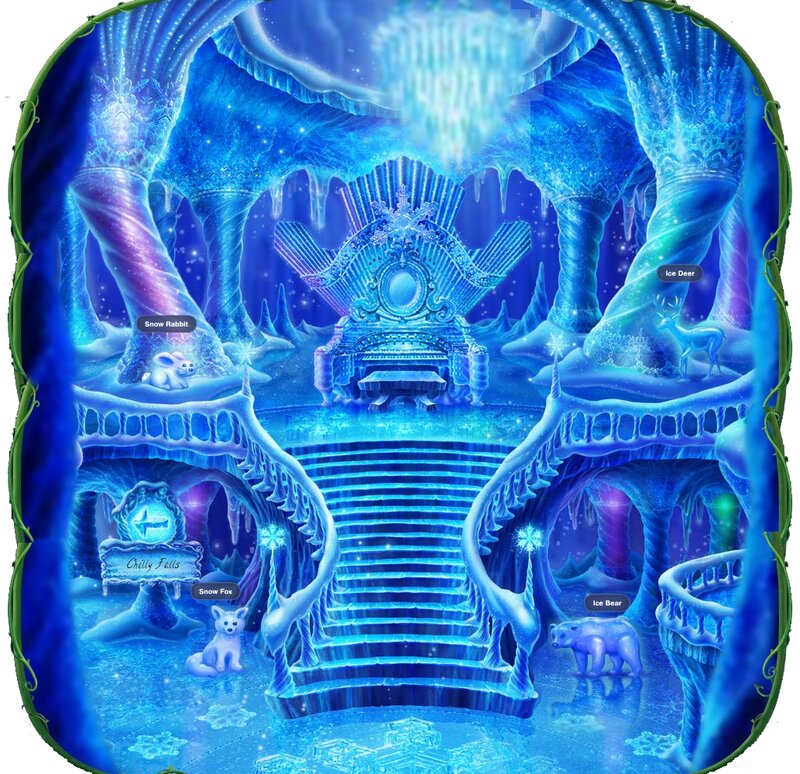 Ice Throne Room — Blue