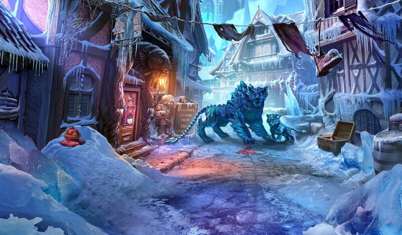 Ice Tiger and Cub