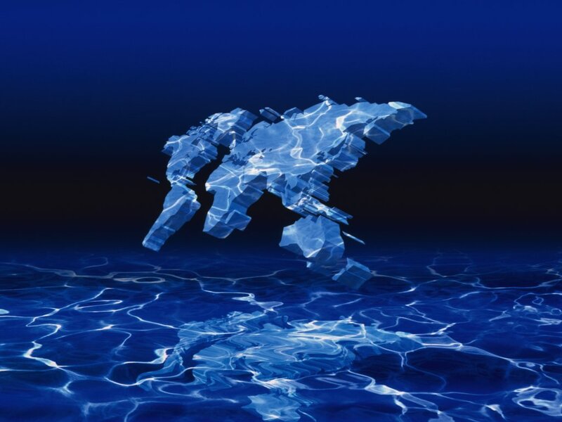 Ice World Map