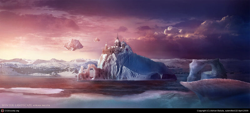 Iceberg Castle — Purple