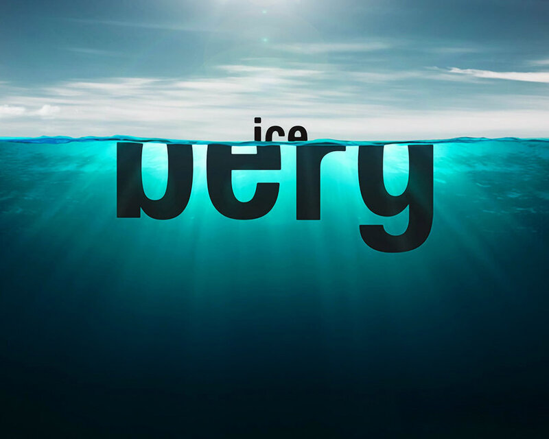 iceberg effect visual