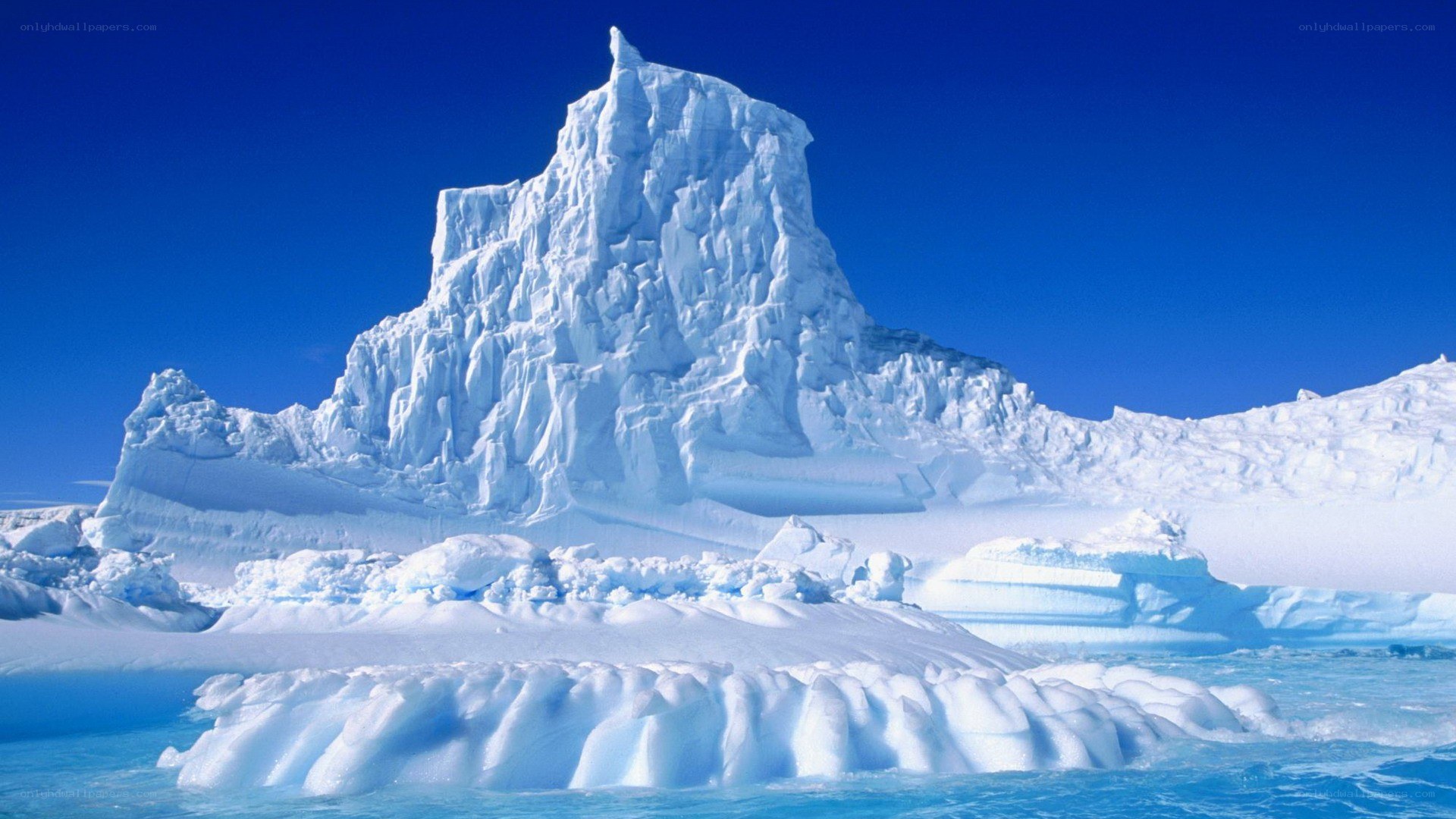 Iceberg in Antarctic waters