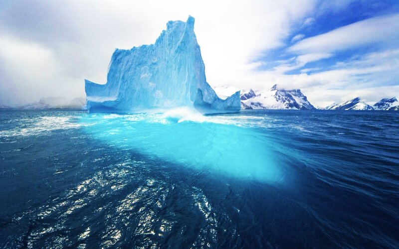 Iceberg in Antarctic waters