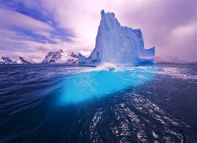 Iceberg in Antarctic waters