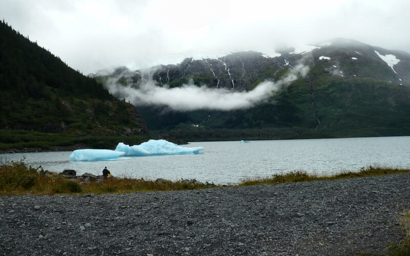 Iceberg in Lake