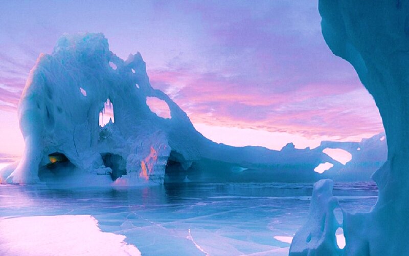 Iceberg in Water