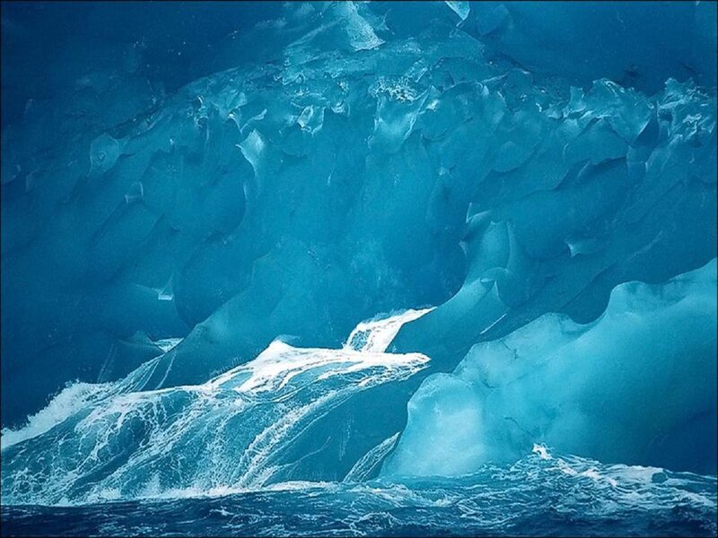 Iceberg Underwater