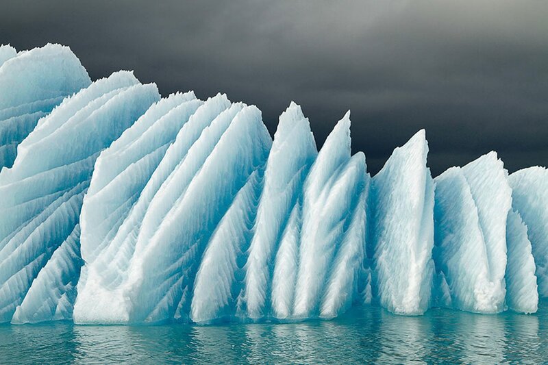 Iceberg with Layered Structure