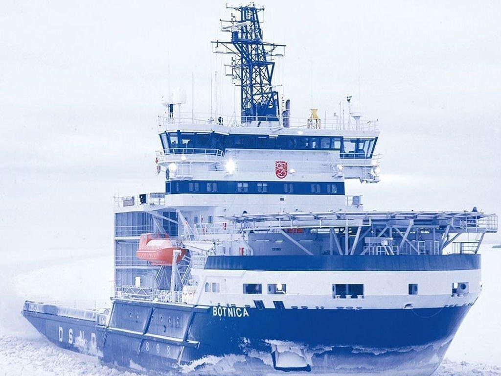 Icebreaking research vessel