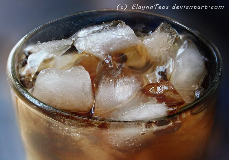 Iced Coffee in Glass