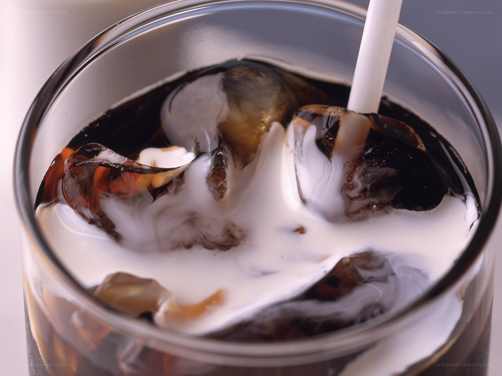 iced coffee with milk