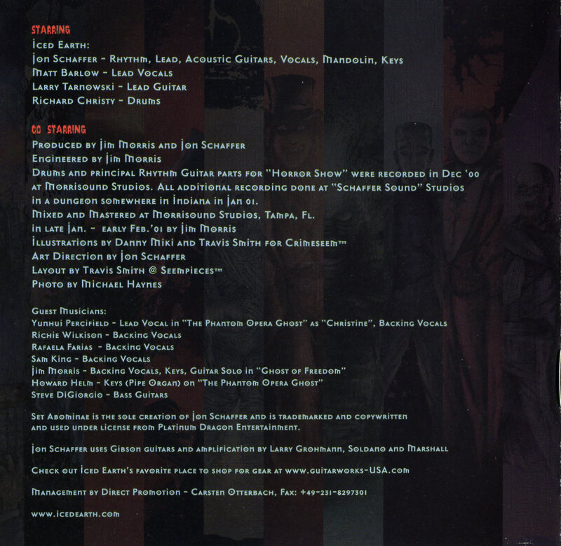Iced Earth album credits