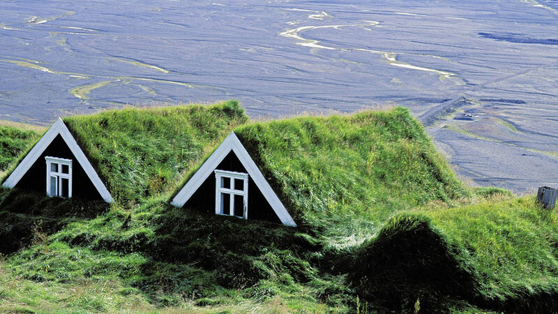 Icelandic turf houses