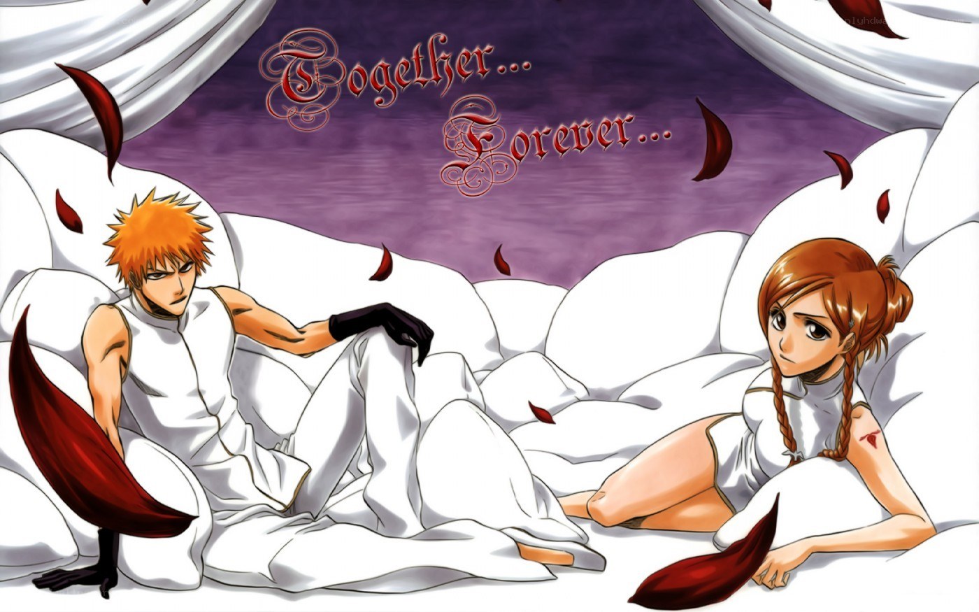 Ichigo and Orihime together