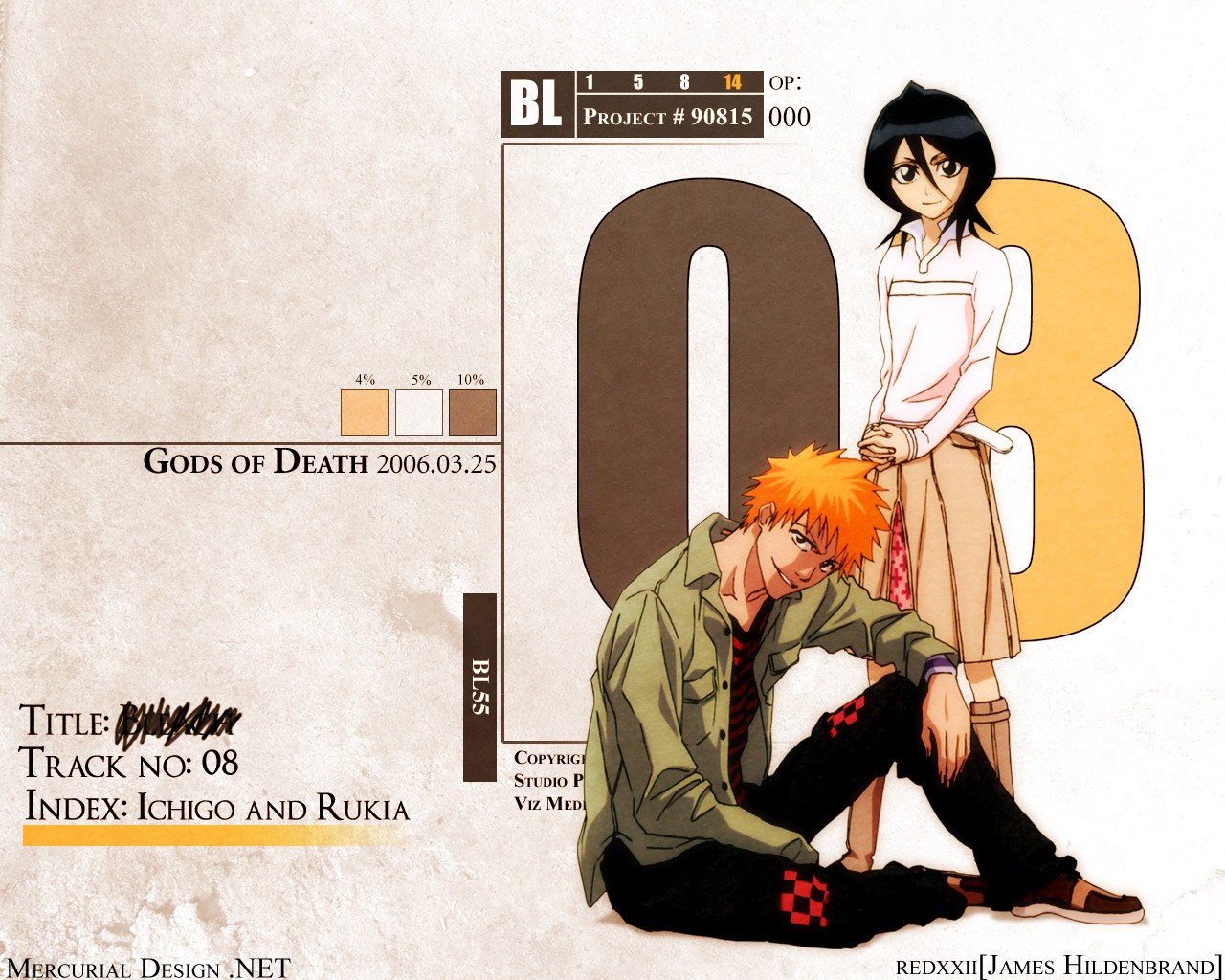 Ichigo and Rukia artwork