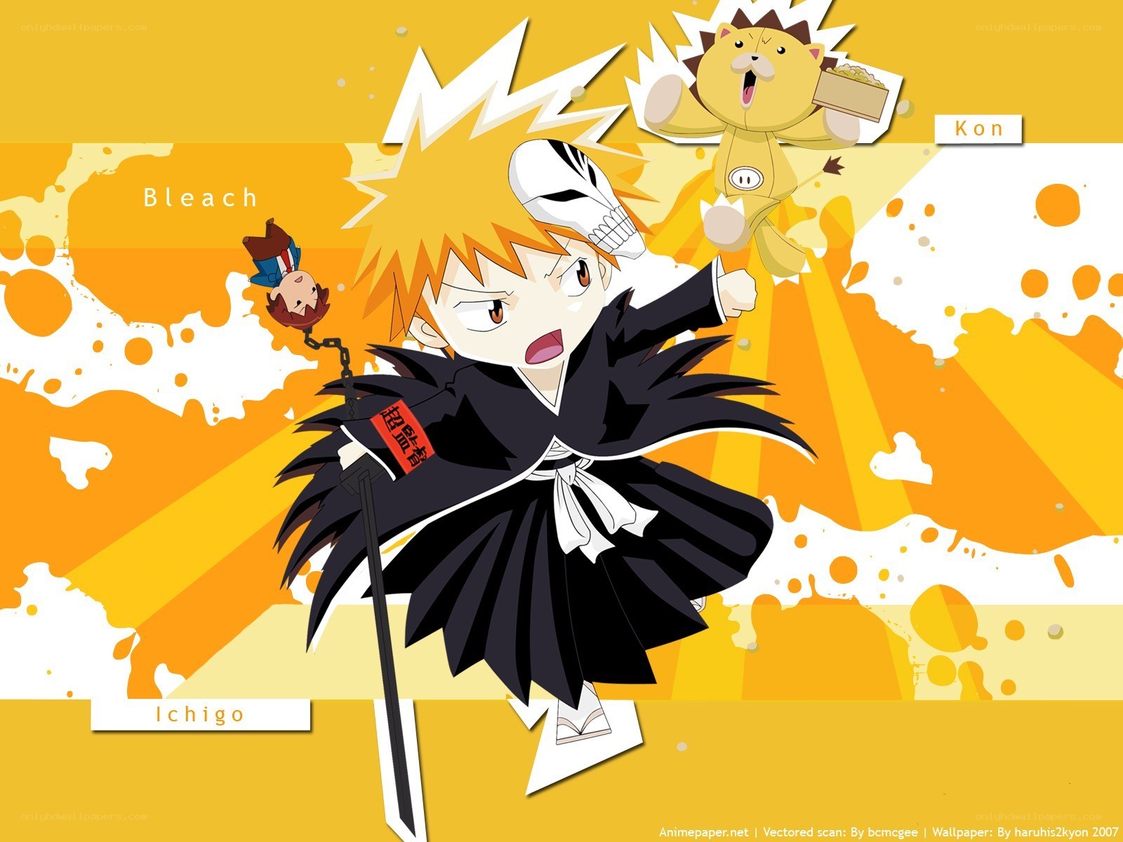 Ichigo in a chibi style