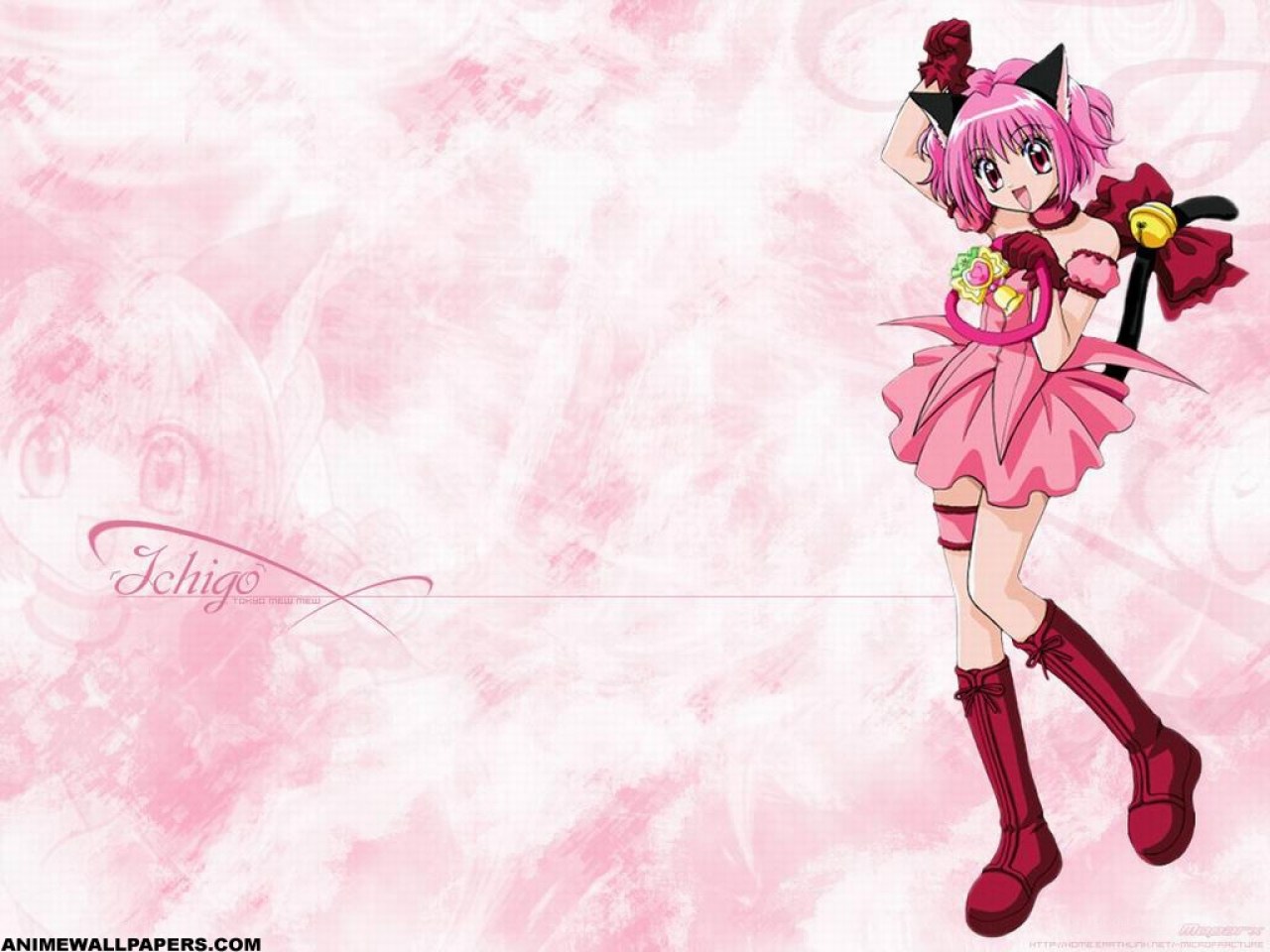 Ichigo in pink outfit