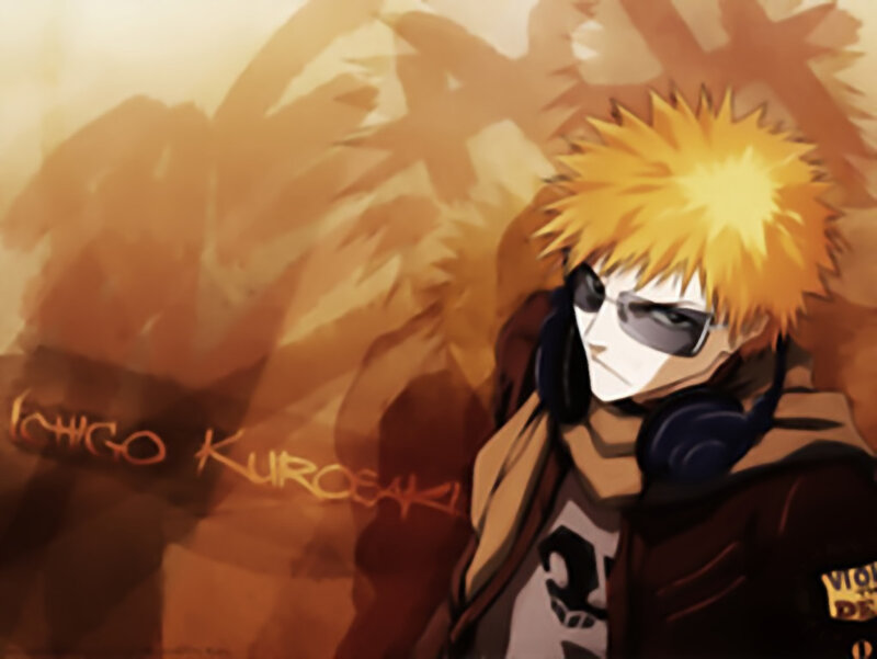 Ichigo Kurosaki anime art