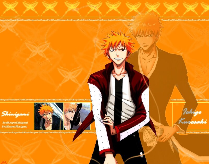 Ichigo Kurosaki Character — Orange, Dramatic