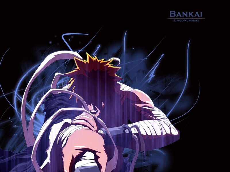 Ichigo Kurosaki in Bankai form