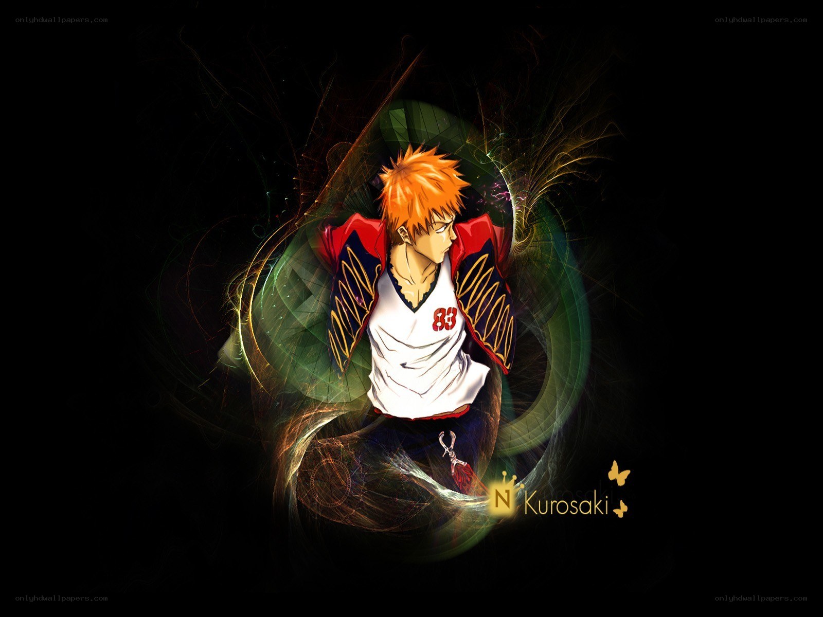 Ichigo Kurosaki in dynamic pose