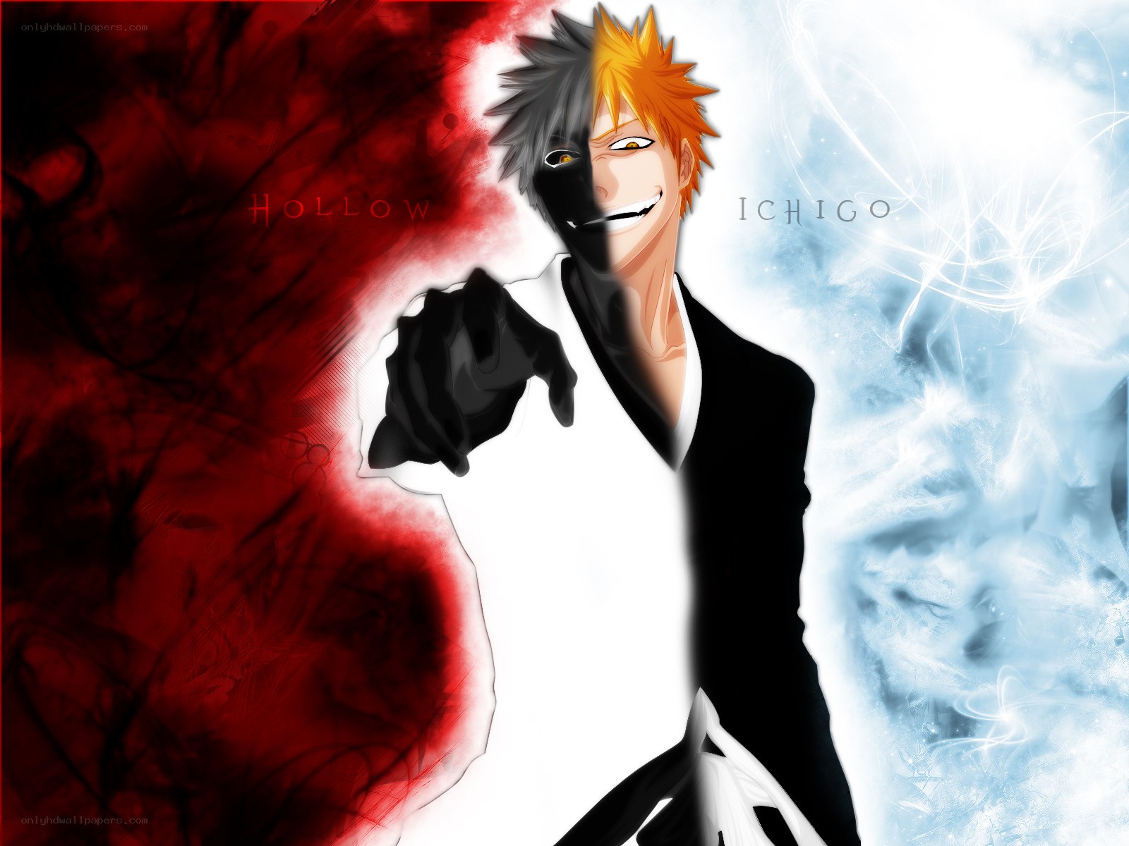Ichigo Kurosaki split personality