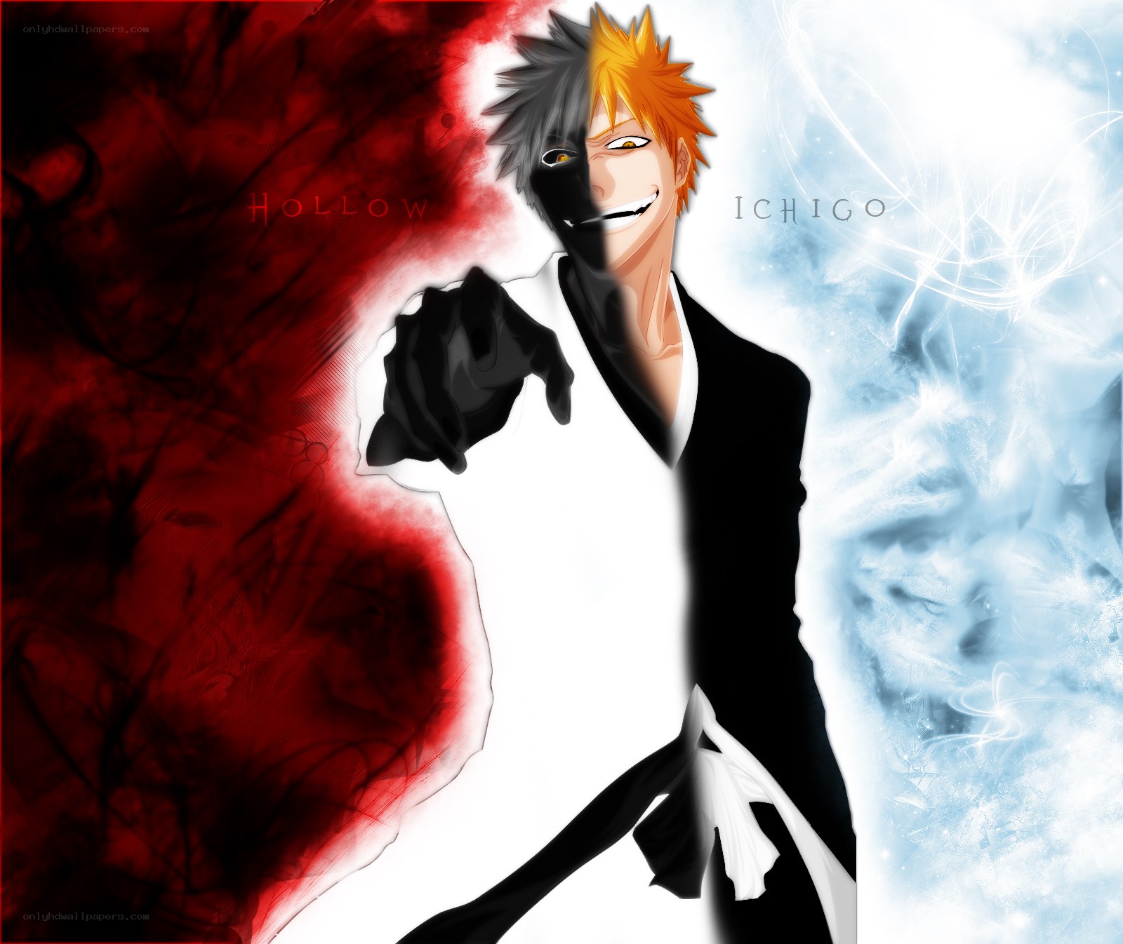 Ichigo Kurosaki split personality