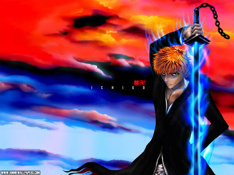 Ichigo Kurosaki with Zanpakuto