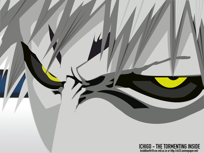 Ichigo's Tormented Gaze