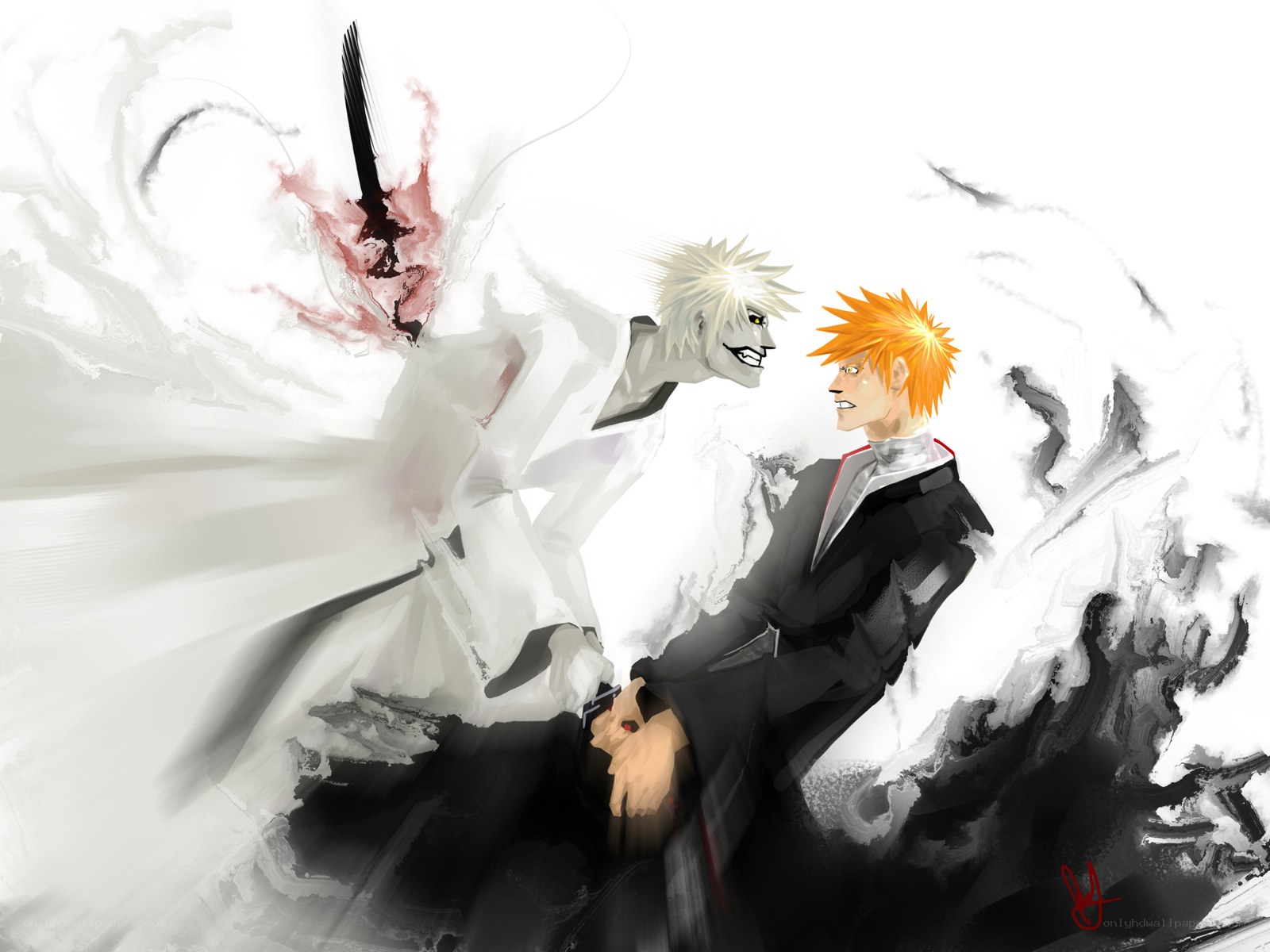 Ichigo vs. Grimmjow battle