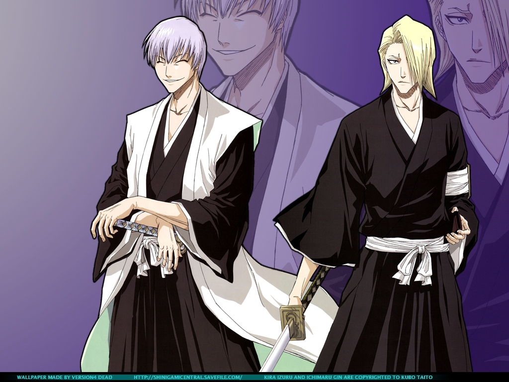 Ichimaru Gin and Kira Izuru
