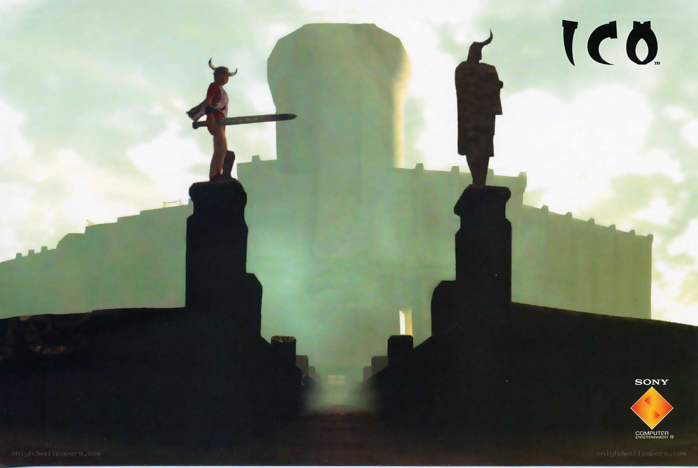 Ico game promotional art