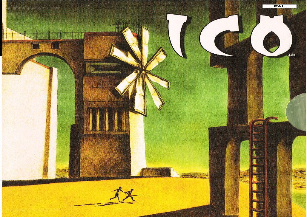 Ico video game cover art