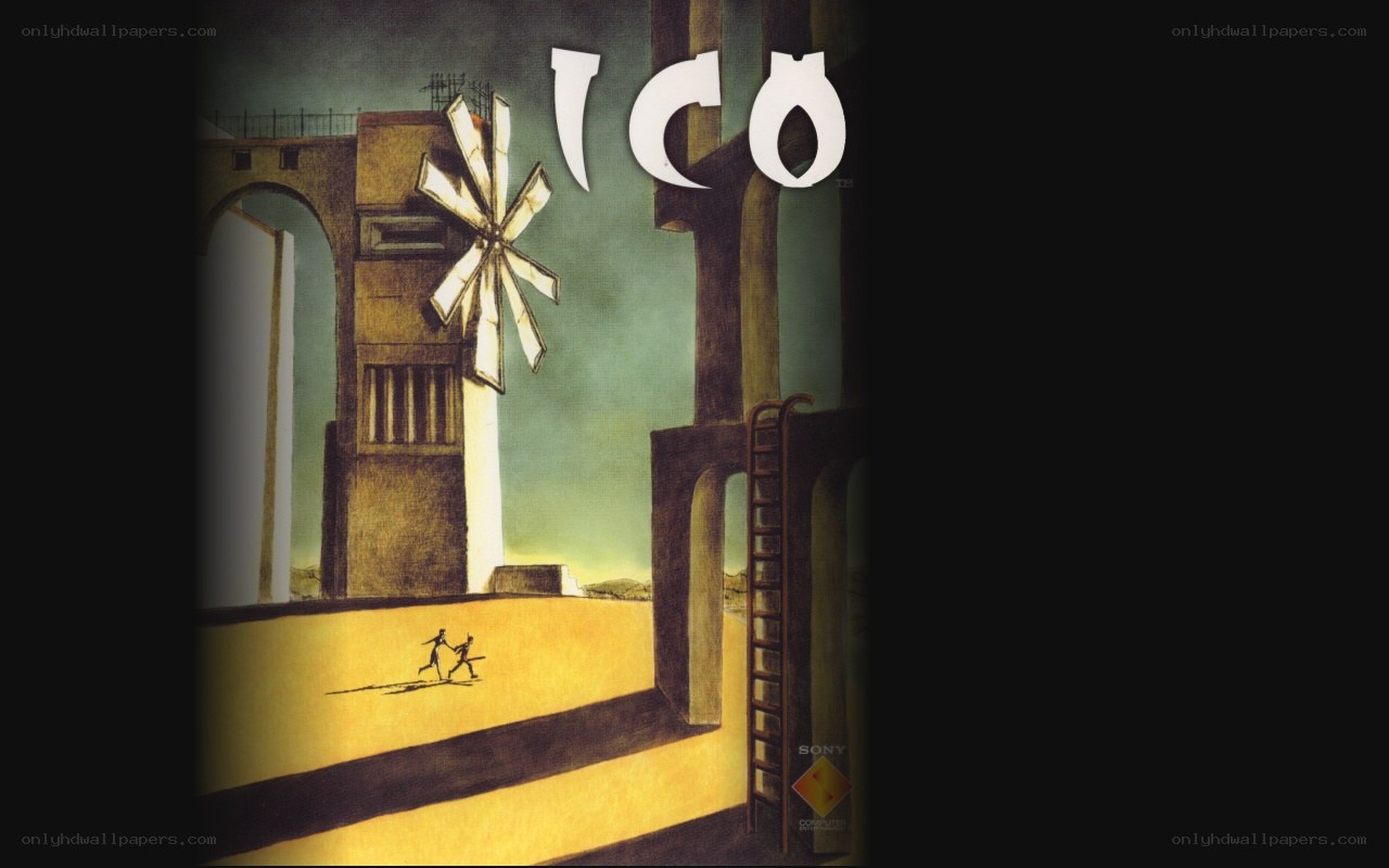 Ico video game cover art