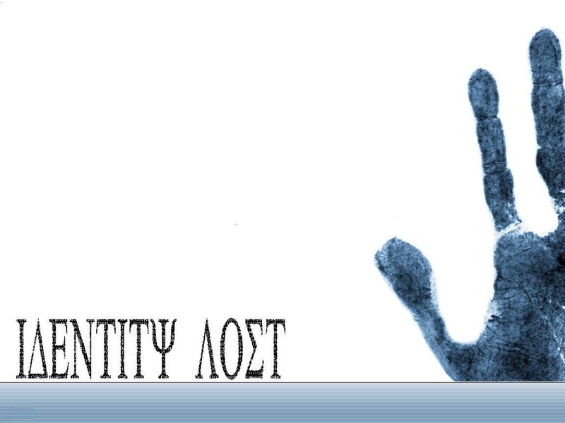 identity logo with handprint