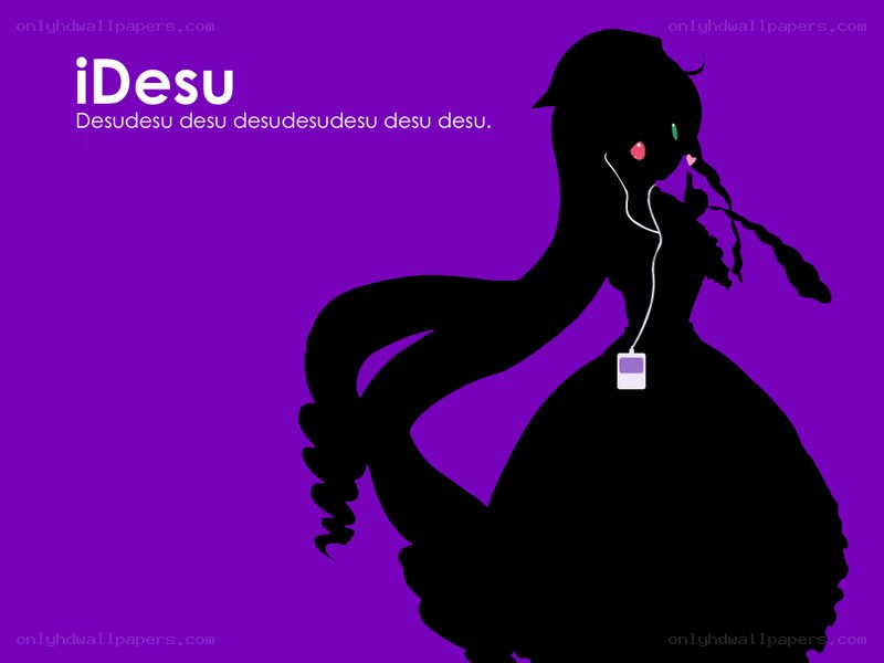 iDesu character silhouette