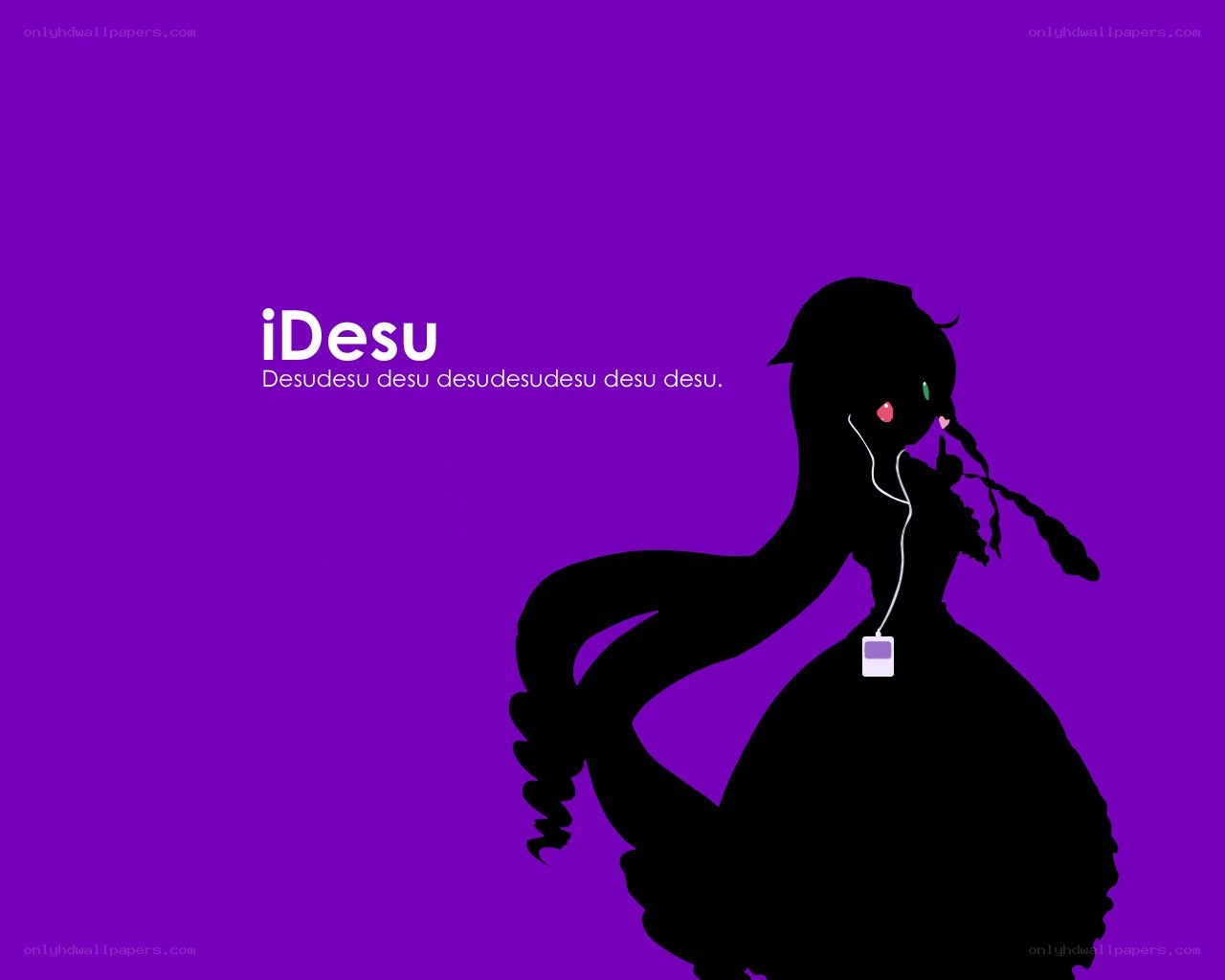 iDesu character silhouette