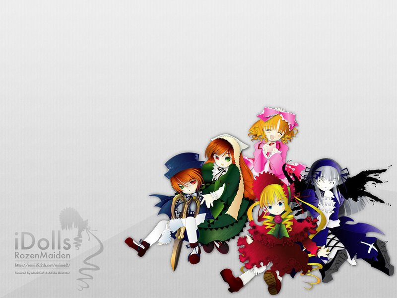iDolls Rozen Maiden characters