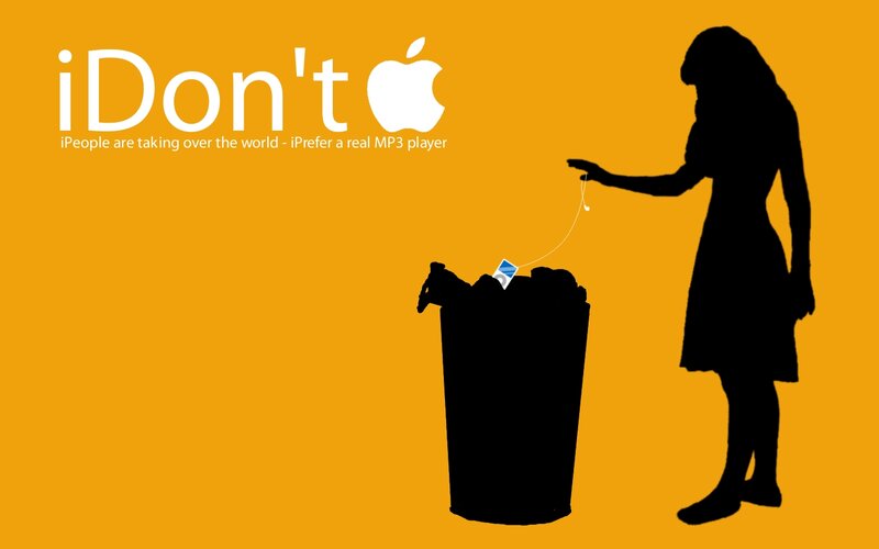 iDon't ad campaign
