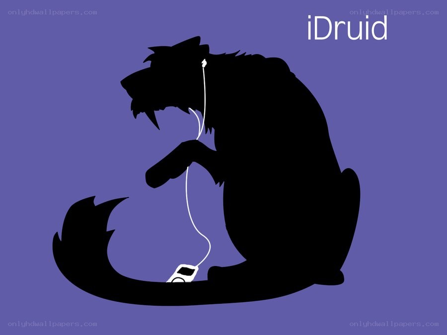 iDruid silhouette art