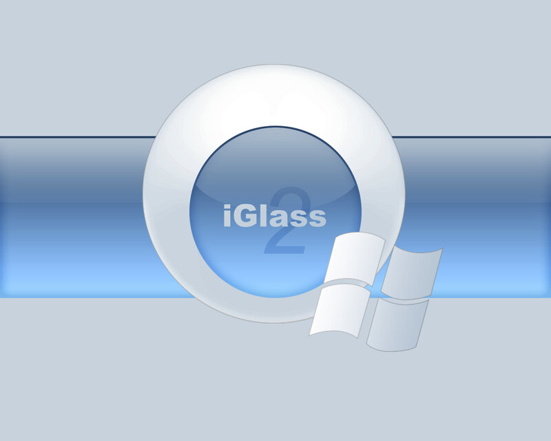 iGlass 2 logo design