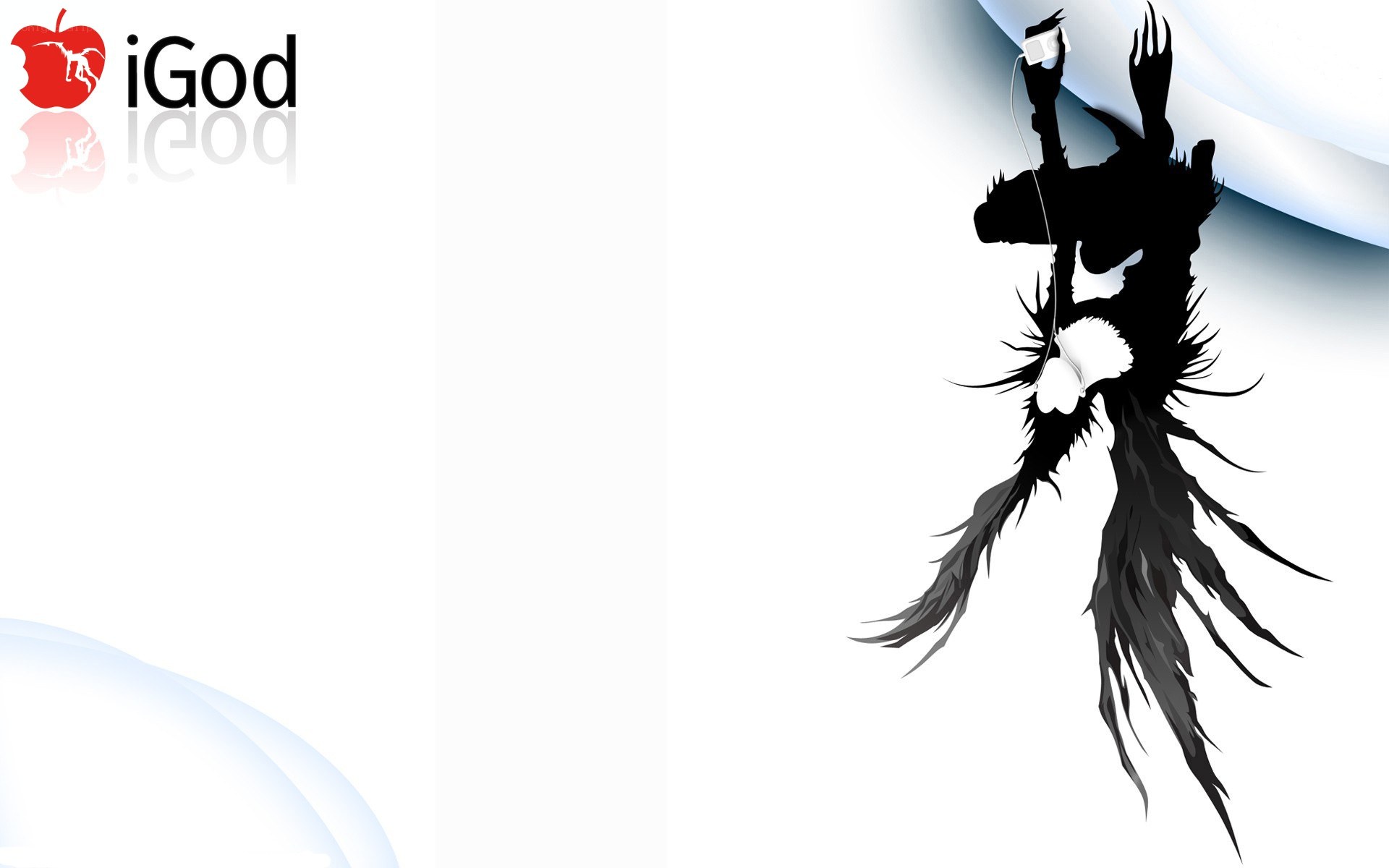 iGod with dark figure